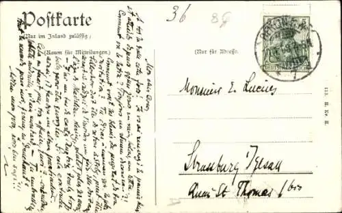 Ak Weimar in Thüringen, Marktplatz