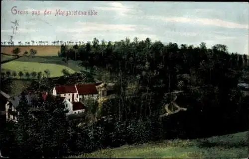 Ak Roßwein im Mittelsächsischen Bergland, Margaretenmühle und Umgebung