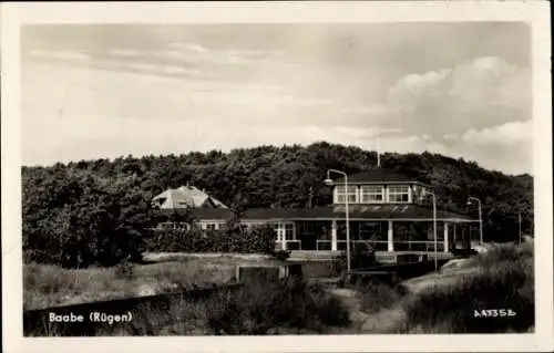 Ak Ostseebad Baabe auf Rügen, Teilansicht