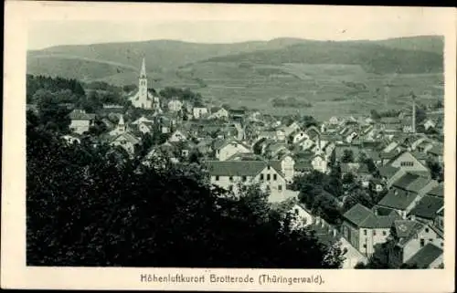 Ak Brotterode in Thüringen, Panorama