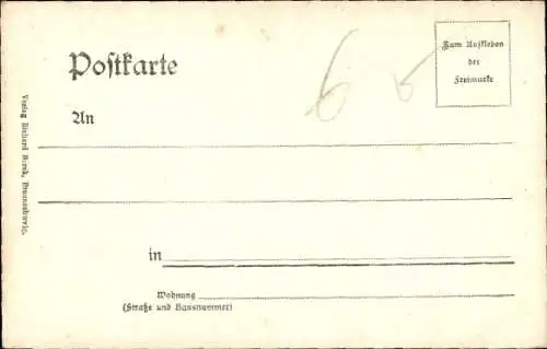 Ak Fulda in Hessen, Denkmal, Kirche, Brücke