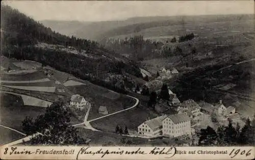 Ak Freudenstadt im Schwarzwald, Christophstal