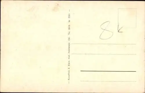 Ak Kiel, Altes Rathaus, Markt, Straßenbahn