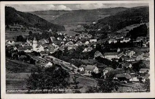 Ak Lenzkirch im Schwarzwald, Panorama