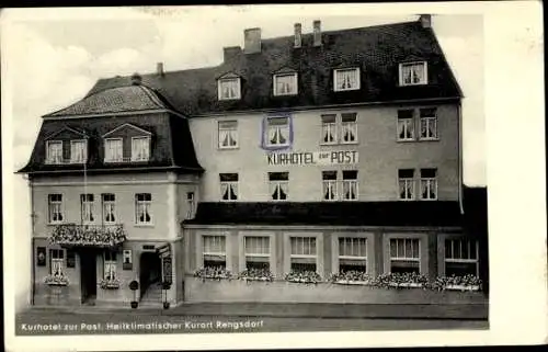 Ak Rengsdorf im Westerwald, Kurhotel Zur Post