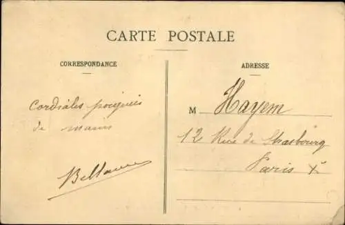 Ak Tracy le Mont Oise, Grande Rue