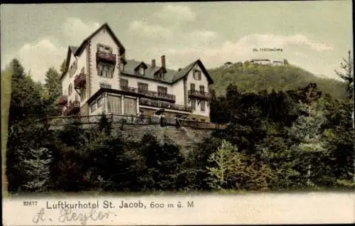 Ak Obernai Bas Rhin, Blick zum Luftkurhotel St. Jacob