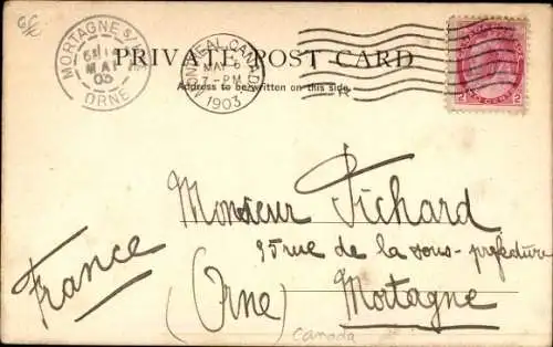 Ak Montreal Quebec Kanada, Eispalast