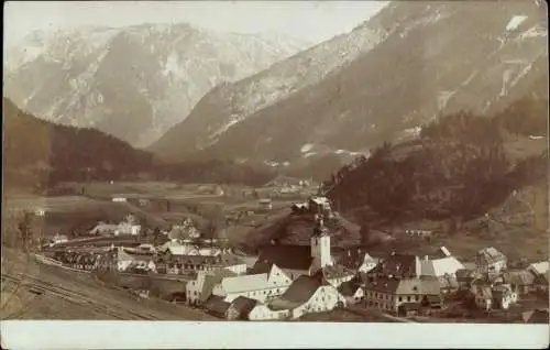 Ak Lunz am See Niederösterreich, Panorama
