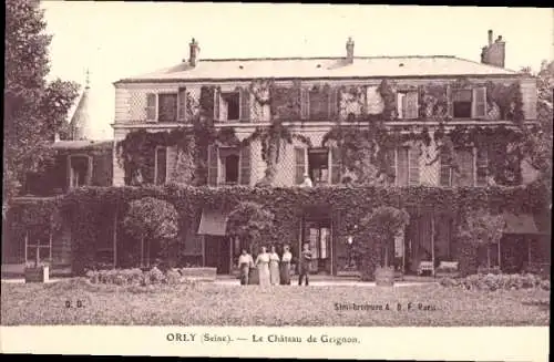 Ak Orly-sur-Morin Seine et Marne, La Chateau de Grignon