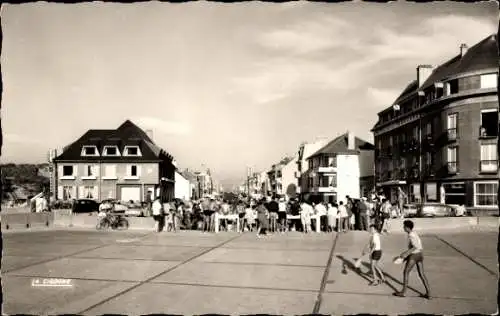 Ak Fort Mahon Plage Somme, Avenue de la Plage, Digue