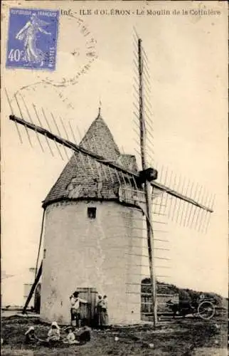 Ak Île d'Oléron Charente Maritime, Moulin de la Cotiniere