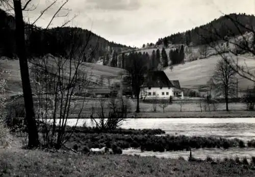 Ak Lucelle Lützel Pleigne Kanton Jura, Auberge de Lucelle, Panorama