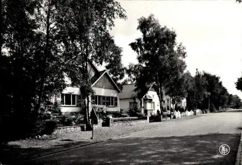 Ak Montignies le Tilleul Wallonien Hennegau, Straßenansicht