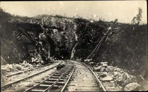 Ak Baikal Russland, Eisenbahnstrecke