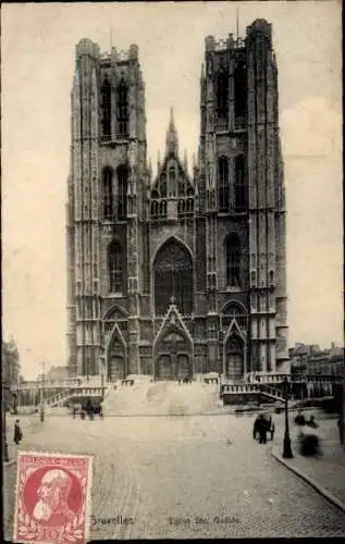 Ak Brüssel Brüssel, Ste. Gudule