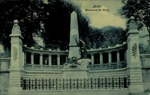 Ak Arlon Aarlen Wallonien Luxemburg, Monument de Xivry