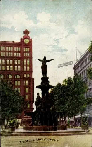 Ak Cincinnati Ohio USA, Tyler Davidson Fountain