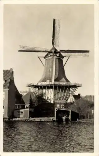 Ak Zaandijk Nordholland, Windmühle De bleeke Dood