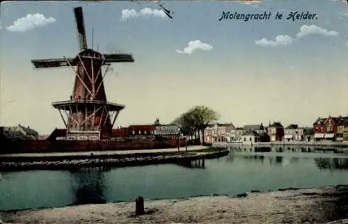 Ak Den Helder Nordholland Niederlande, Molengracht