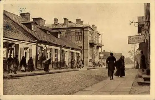 Ak Bielsko Biała Bielitz Biala Oberschlesien, Brester Straße, Lazarett Gericht