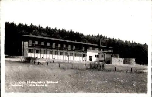 Foto Ak Reifenberg Schmitten im Taunus Hessen, Kinder-Erholungsheim d. Reichspost