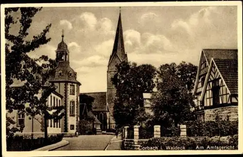 Ak Korbach in Hessen, Am Amtsgericht