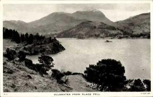 Ak Cumbria England, Ullswater von Place Fell