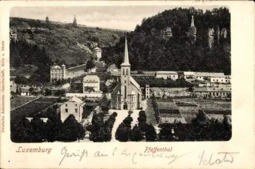 Ak Pfaffenthal Luxemburg, Kirche