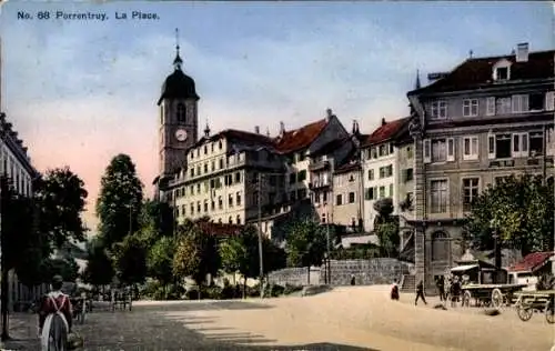 Ak Pruntrut Porrentruy Kanton Jura, Platz