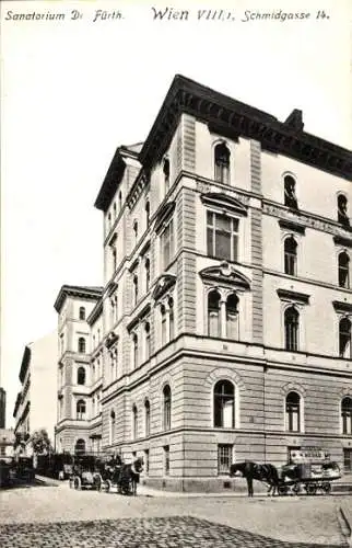 Ak Wien 8 Josefstadt, Sanatorium Dr. Fürth, Schmidgasse 14