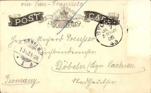 Ak Sydney Australien, Farm Cove, Anchorage of H.M.'s Squadron