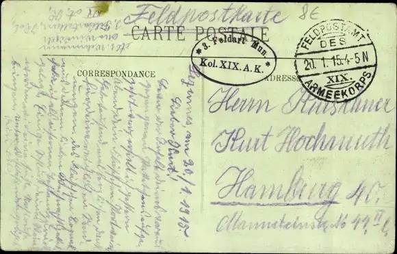 Ak Lille Nord, Caserne Kléber