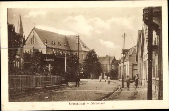 Ak Oldenzaal Overijssel, Spoorstraat
