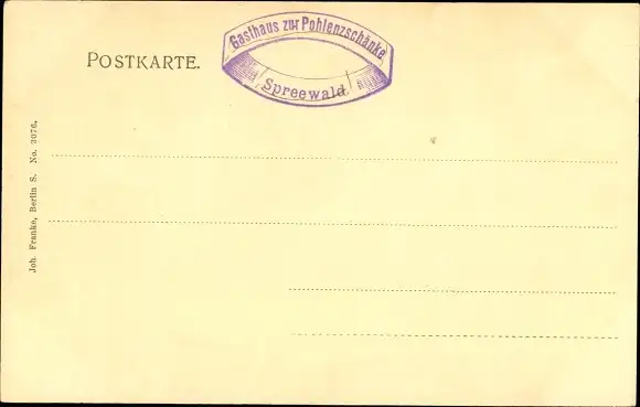 Ak Spreewäldlerin im Ruderboot, Spreewald