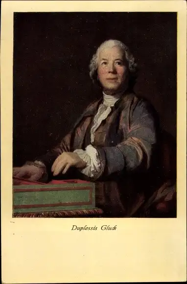 Künstler Ak Duplessis, Komponist Christoph Willibald von Gluck