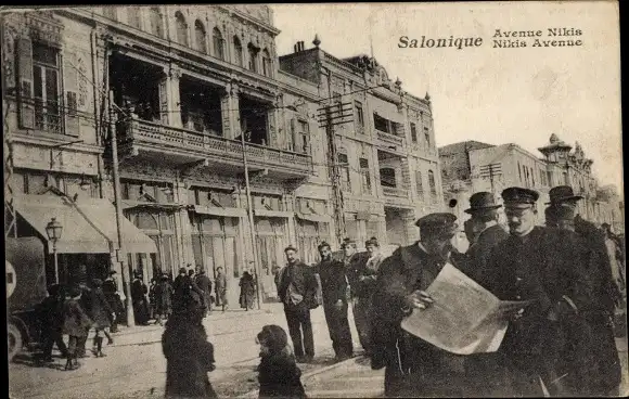 Ak Saloniki Thessaloniki Griechenland, Avenue Nikis