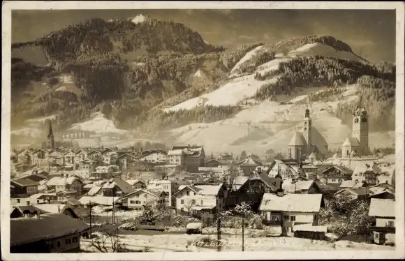 Ak Kitzbühel in Tirol, Teilansicht, Gesamtansicht