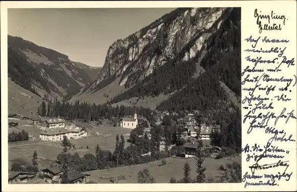 Ak Ginzling in Tirol, Gesamtansicht