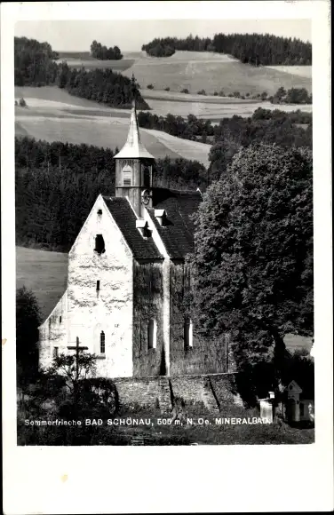 Ak Schönau an der Triesting in Niederösterreich, Kirche