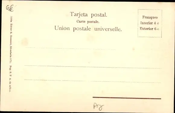 Ak Buenos Aires Argentinien, Plaza y Estacion Once