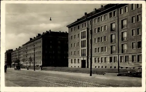 Ak Dresden Altstadt, Grunaer Straße