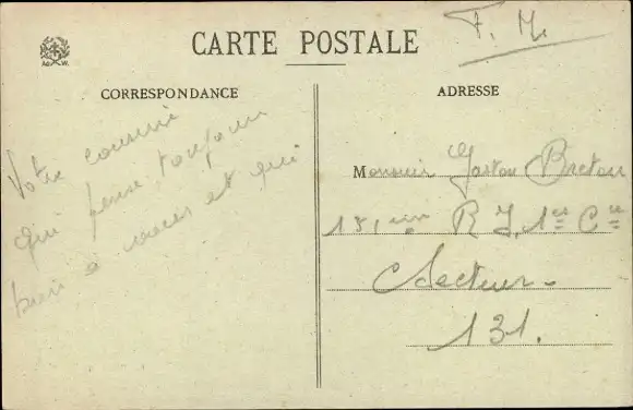 Ak Le Bonhomme Haut Rhin, Vue générale