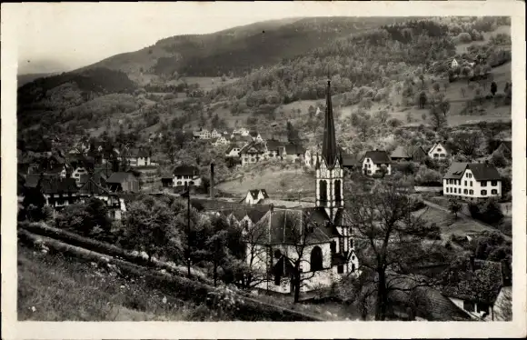 Ak Sondernach Elsass Haut Rhin, Gesamtansicht