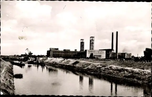 Ak Walsum Duisburg im Ruhrgebiet, Schacht, Zechenanlagen