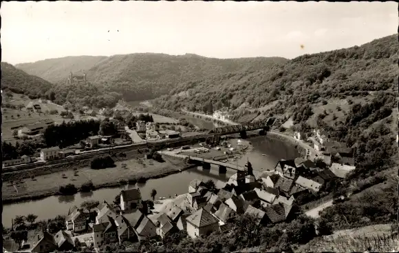 Ak Obernhof an der Lahn, Panorama