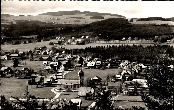 Ak Hinterzarten im Schwarzwald, Panorama, Kirche