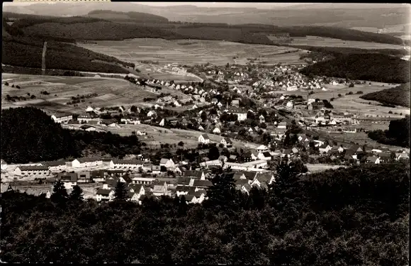 Ak Burbach im Siegerland, Panorama