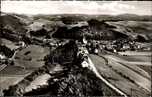 Ak Düdinghausen Medebach im Sauerland, Panorama