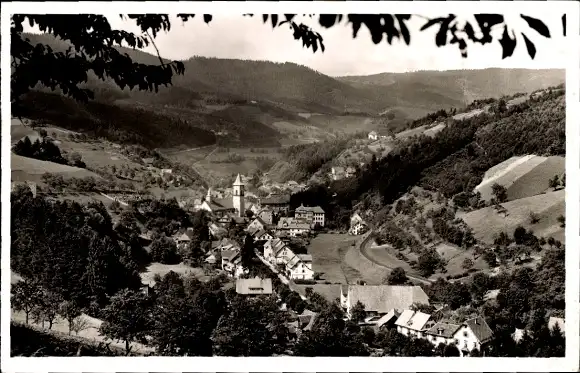 Ak Bad Peterstal Griesbach im Schwarzwald Baden, Panorama